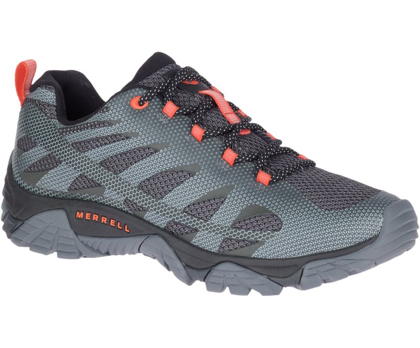 Buty Merrell Moab Edge 2 Wide Width - Buty Trekkingowe Męskie Merrell - Szare [OYMSX-3710]